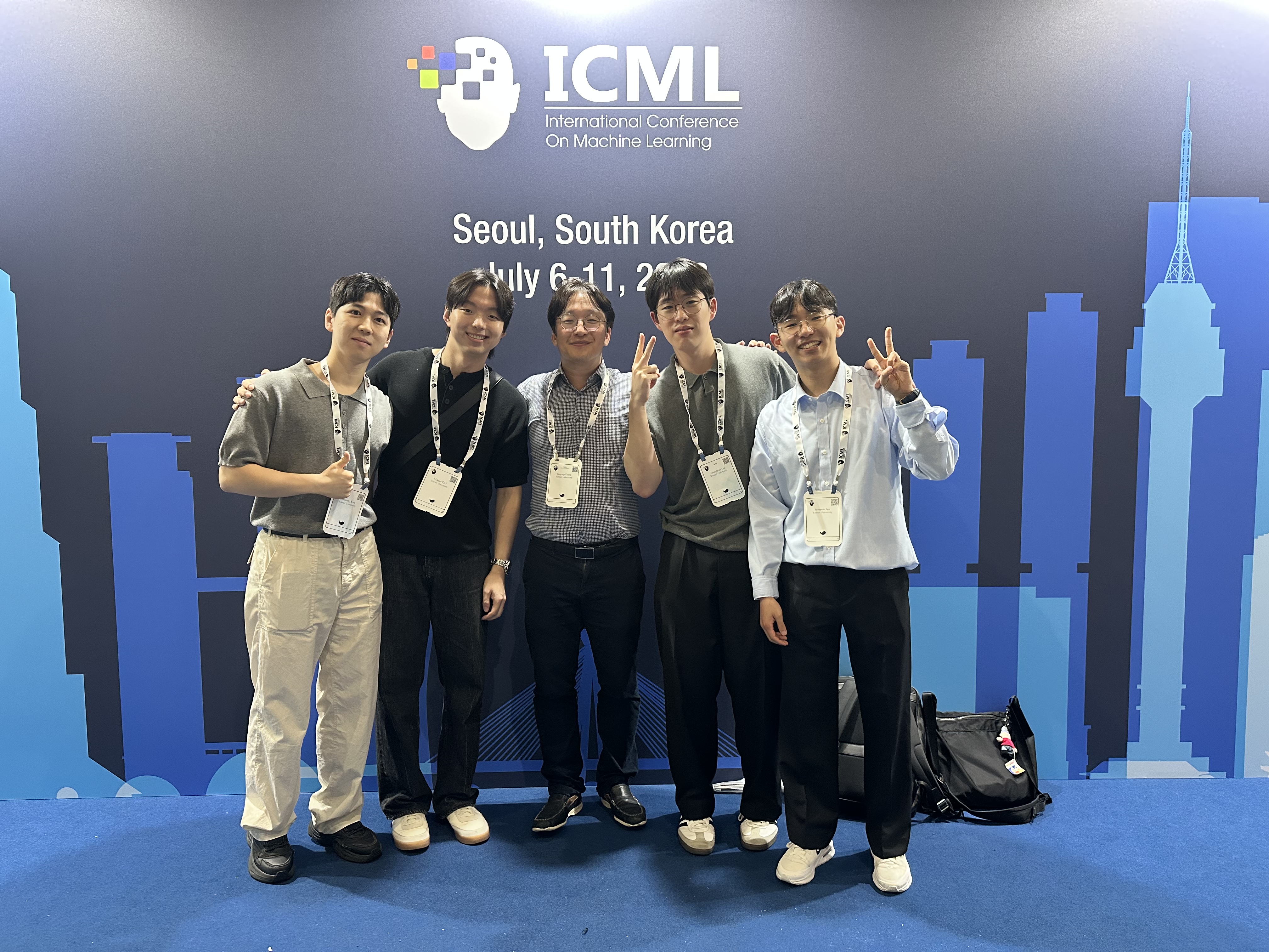 Presenting at ICML 2026